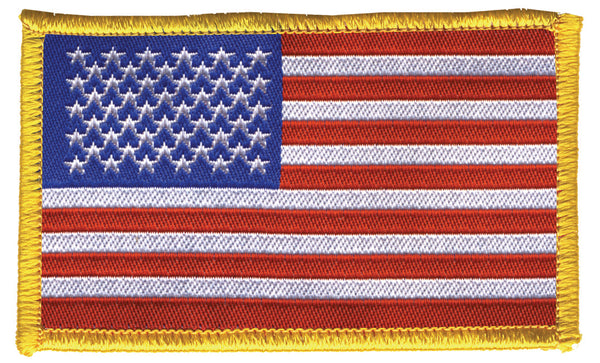 Woven US Flag Emblems