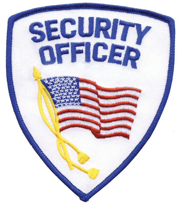Security Officer Shoulder Emblem (Blue-White)