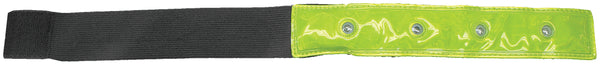 Lime Green Reflective Armbands with LED Lights