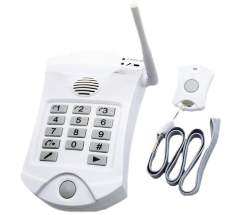 Help Alarm with Phone Dialer, RF Remote Control