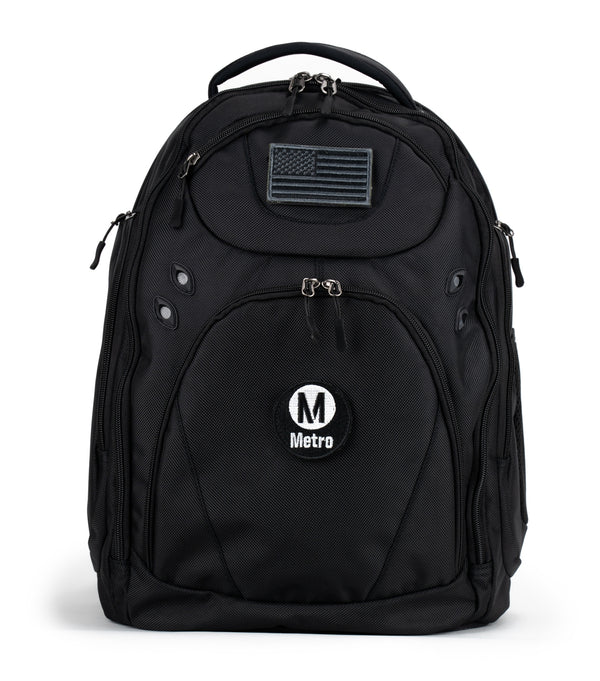 Ryno Gear Metro Backpack with Removable Emblems