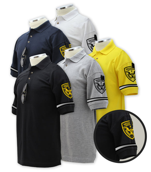 Customizable Poly Cotton Tactical Short Sleeve Polo Shirt