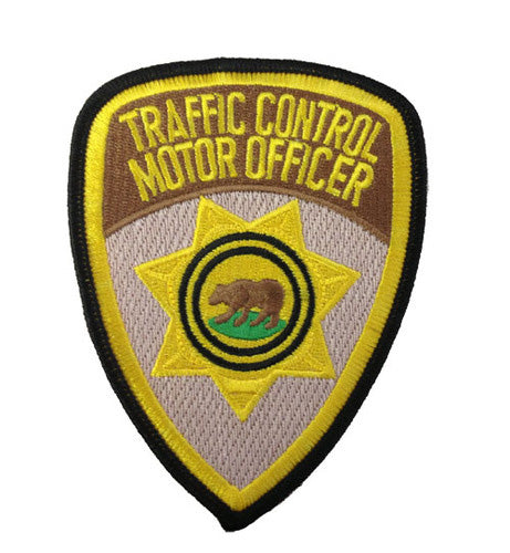 Traffic Control Motor Officer Patch