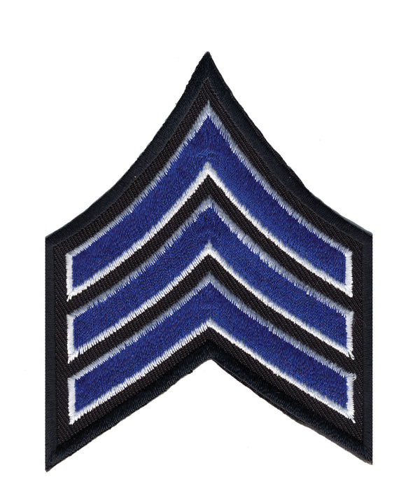 Sergeant Stock Emblem (Blue-White)