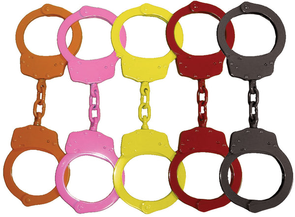 Stainless Steel Colored Handcuffs