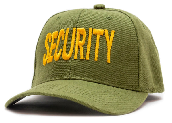 Green Cap With Gold SECURITY ID
