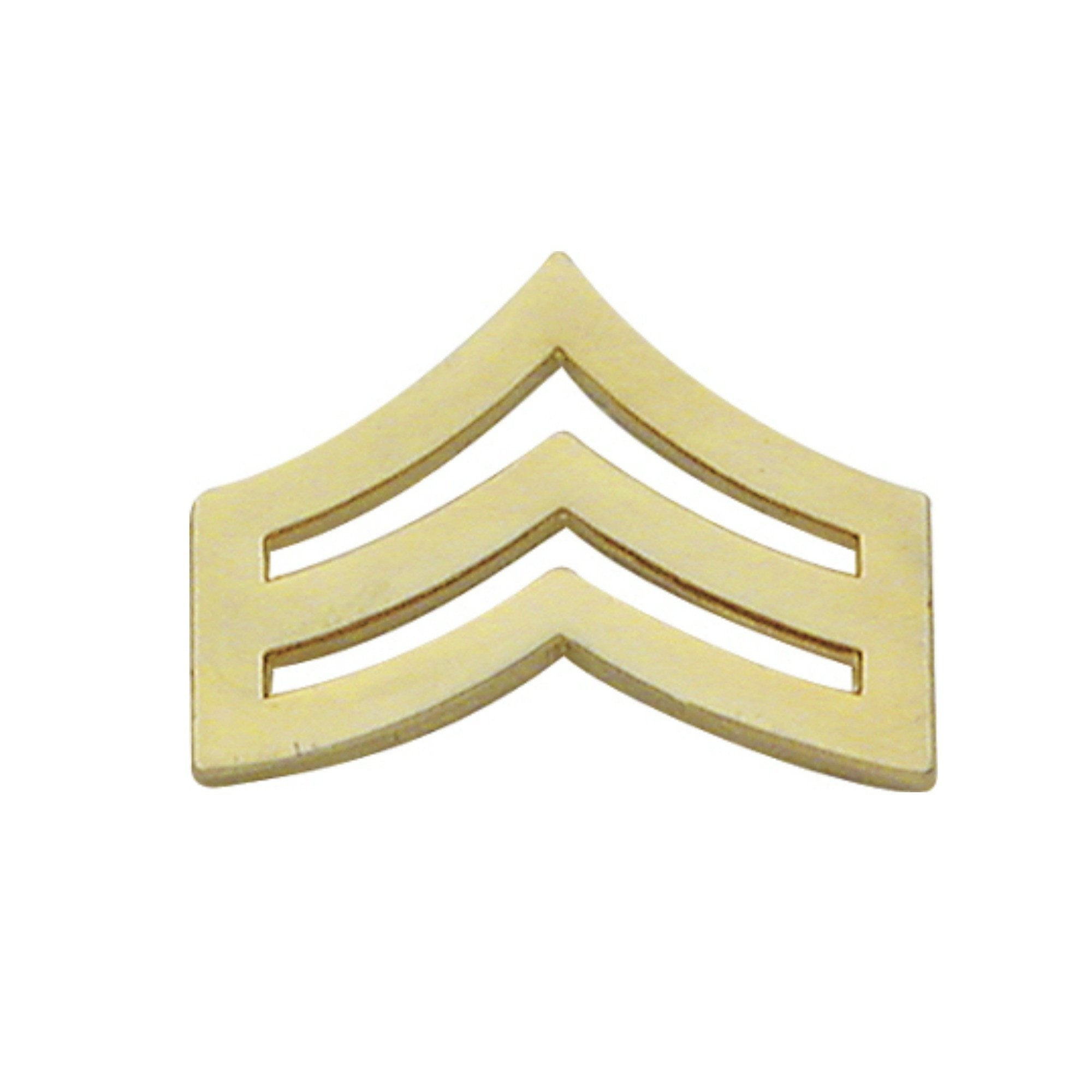 First Class Sergeant Chevron Pair (Small) Security Uniform