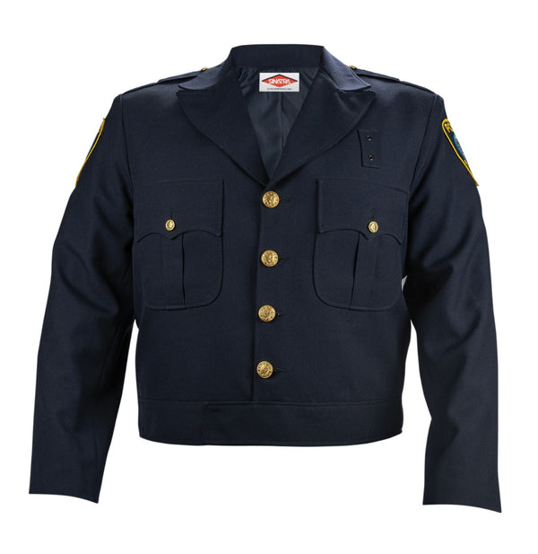 Sinatra Button Front Ike Jacket
