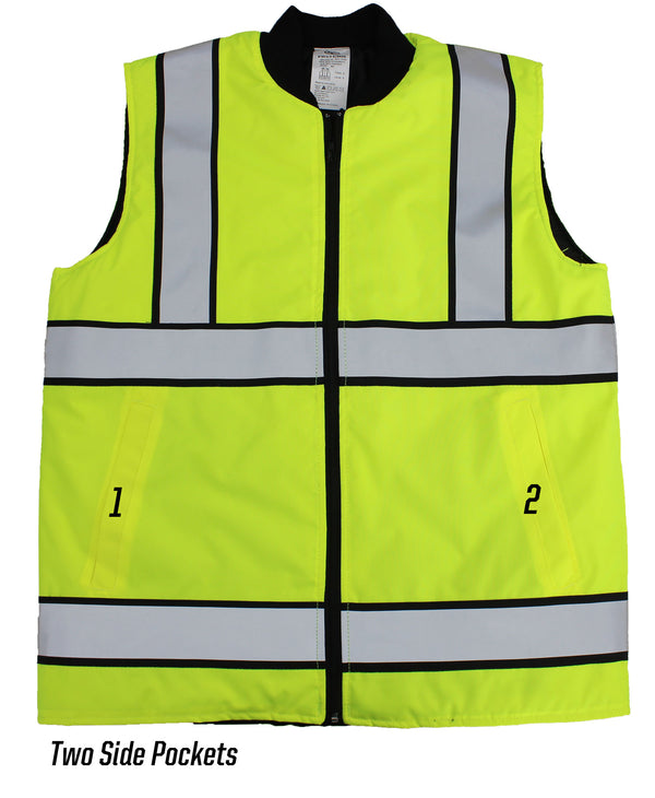 Reflective Safety Vest (Yellow Green)