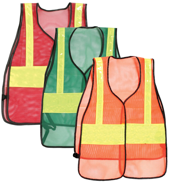 Plain Reflective Vest (Red, Orange, Green)