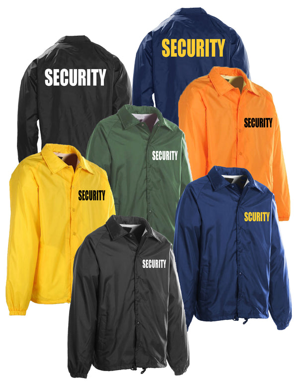 First Class Security Windbreakers