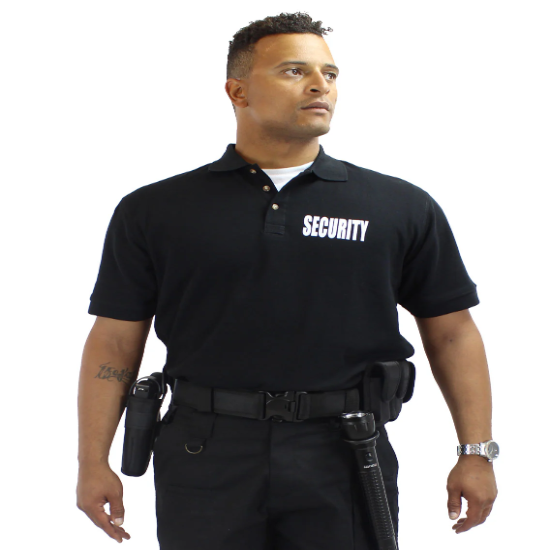 [PS145-M-CUSTOMIZED] First Class Tactical Security Polo Shirts