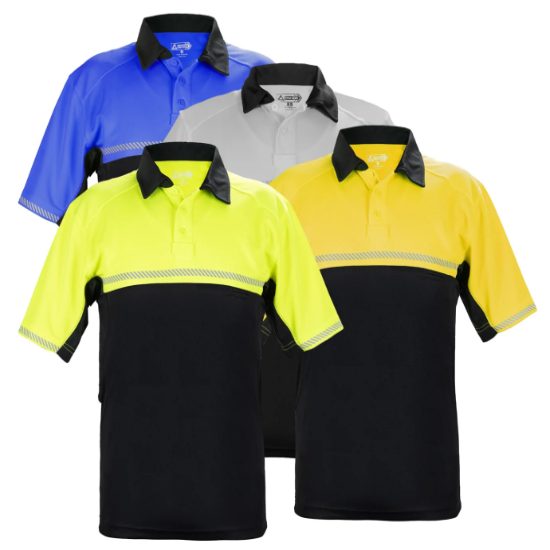 100% Polyester Jersey Knit Bike Patrol Polo Shirts