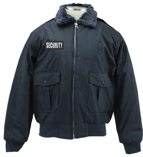 Watch-Guard Bomber Jackets with Reflective Security ID