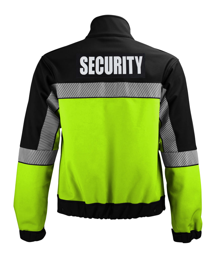 Shell Security Uniform Security Hi-Vis Soft Shell Jackets with Reflective Emblems – Security ...