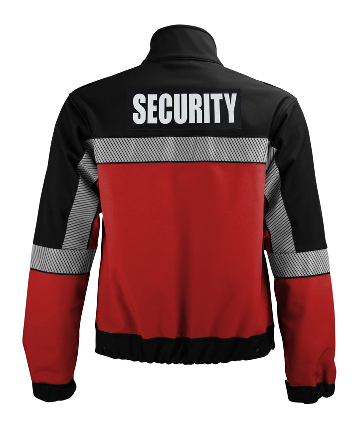 Shell Security Uniform Security Hi-Vis Soft Shell Jackets with Reflective Emblems – Security ...