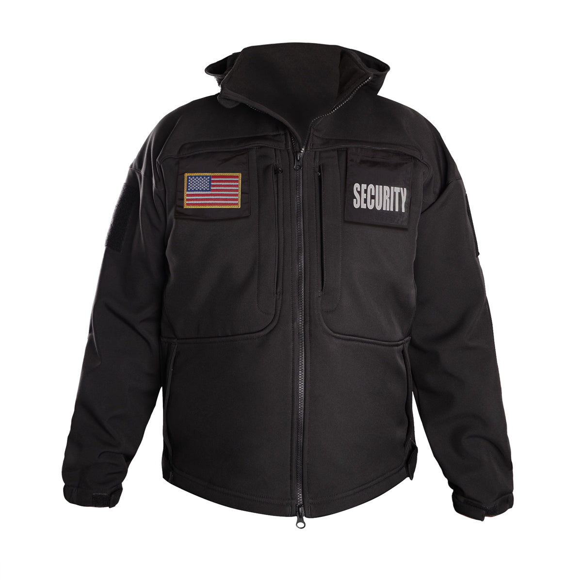 Shell Security Uniform Heavy Duty Soft Shell Hooded ID Jacket – Security Uniform