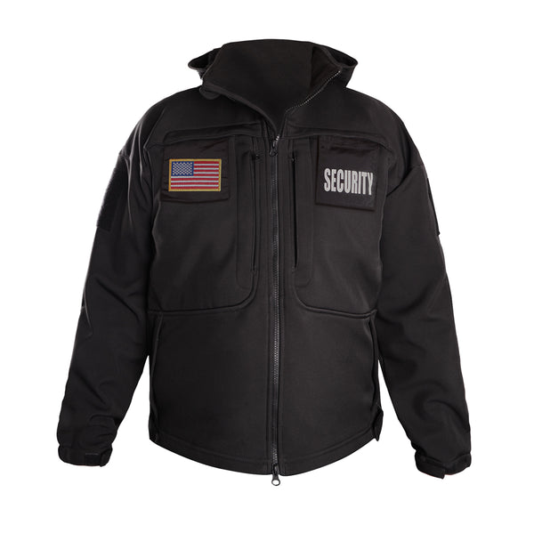 Heavy Duty Soft Shell Hooded ID Jacket