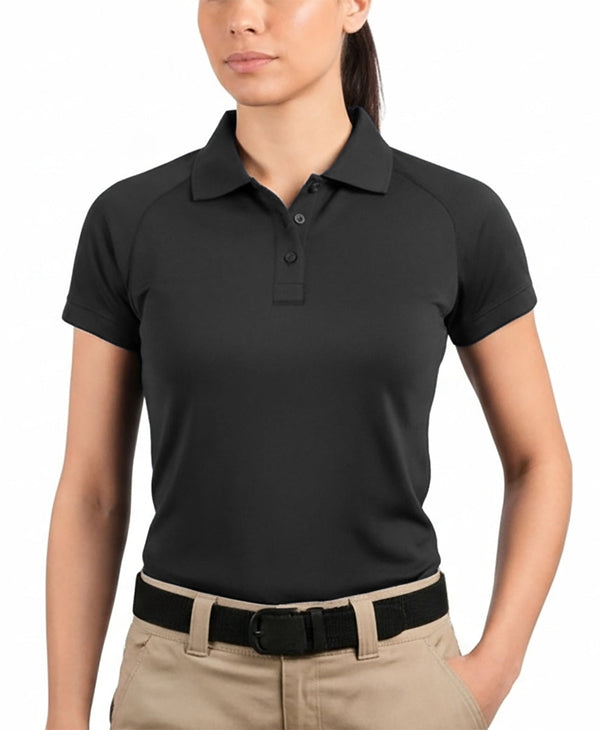 Women's Tactical Jersey Knit Short Sleeve Polo