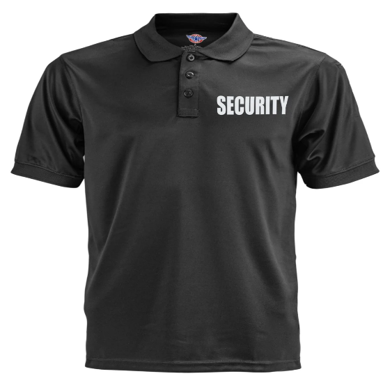 [ CUSTOMIZED ] First Class Tactical Performance Security Polo Shirt