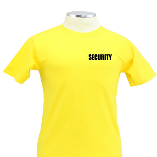 [CUSTOMIZED] Security Short Sleeves T Shirts