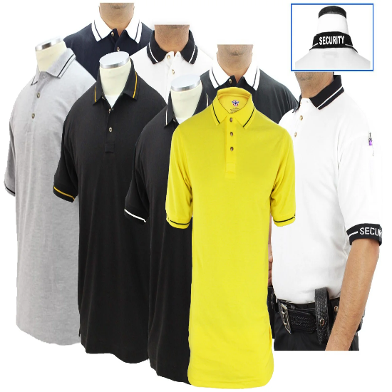 [CUSTOMIZED] First Class Polycotton Security Polo Shirt
