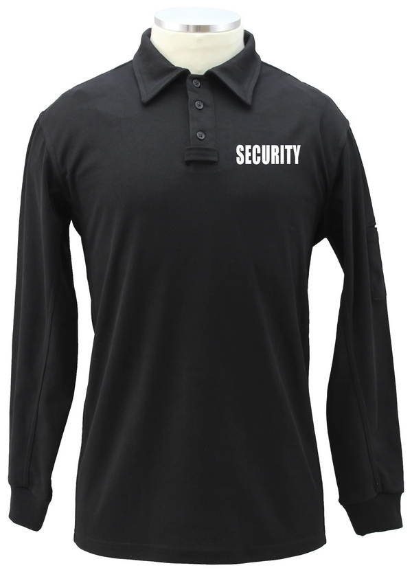 [CUSTOMIZED] Tactical Performance Long Sleeves Polo Shirt With ID