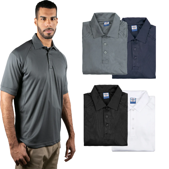 Tactical Jersey Knit Short Sleeve Polo