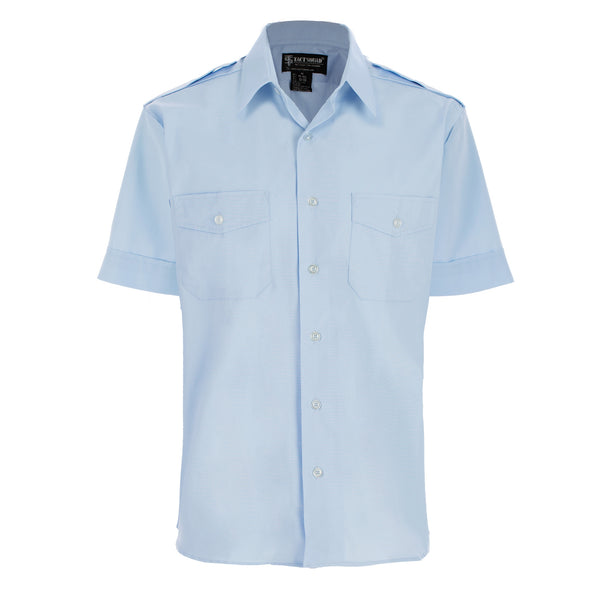 Tact Squad 8301 Short Sleeve Deluxe Transit Shirt - Light Blue