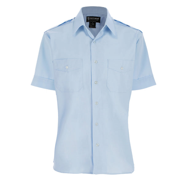 Tact Squad 8301 Women's Short Sleeve Deluxe Transit Shirt - Light Blue