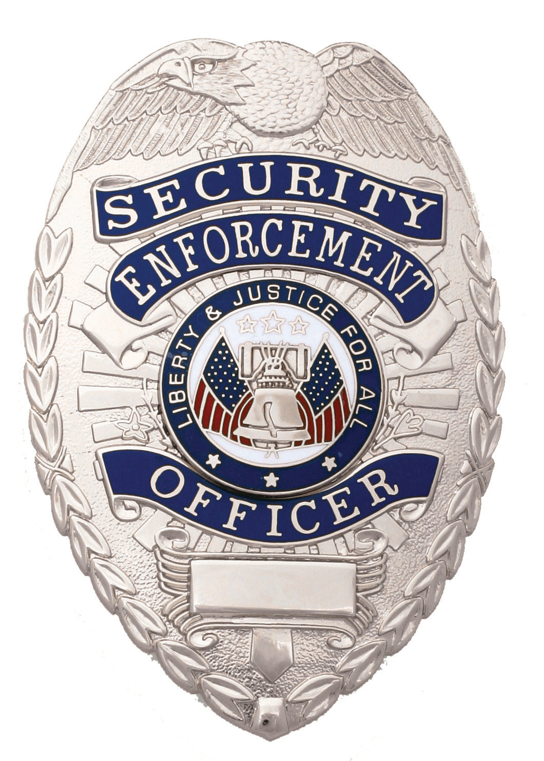 First Class Security Enforcement Officer Silver Shield Badge – Security ...