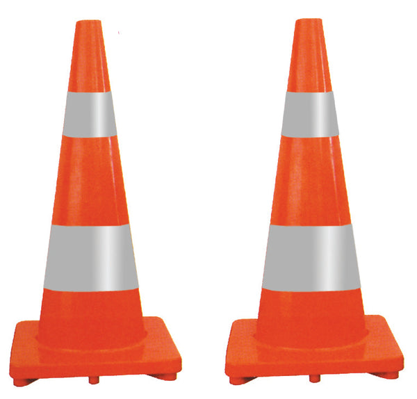 Reflective Orange Safety Cone