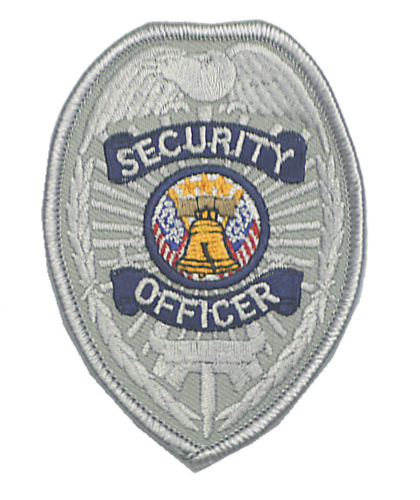 Security Officer Chest Emblem (Silver on Silver)
