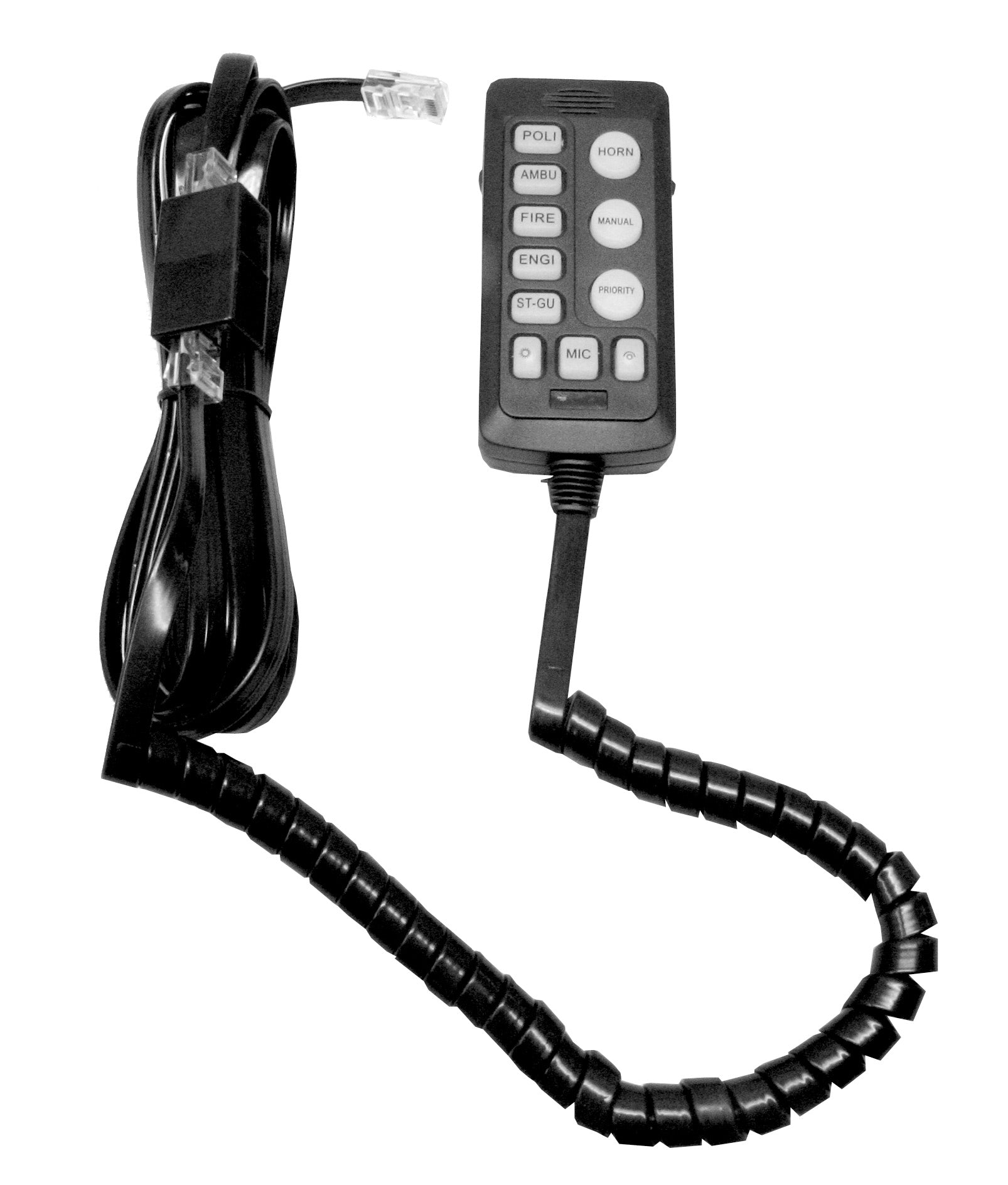 200W Speaker, Remote Controlled Siren and Megaphone Set – Security Uniform