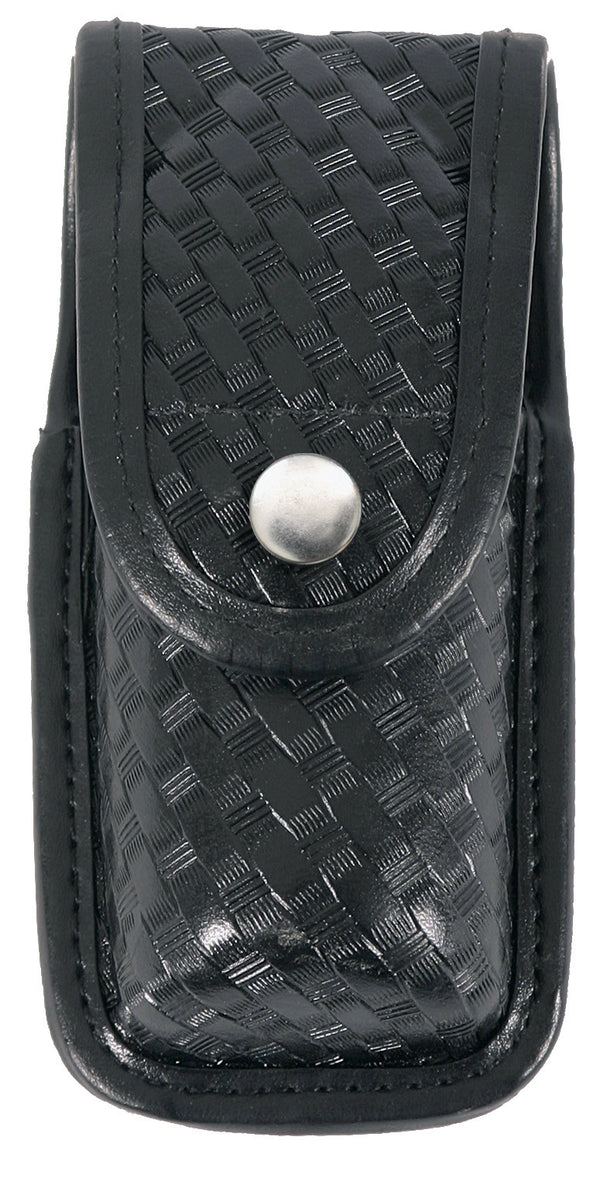 Basket Weave Synthetic Leather Small Pepper Spray Holder (2oz)
