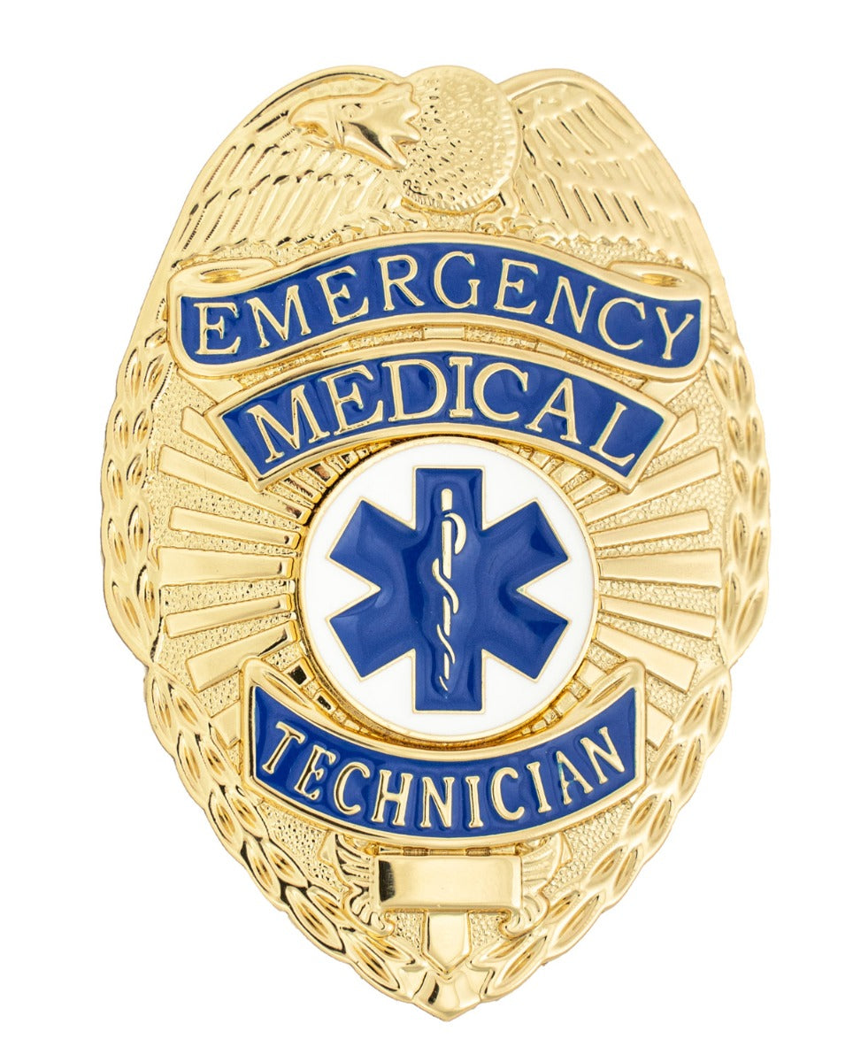 First Class Emergency Medical Technician Gold Shield Badge – Security ...