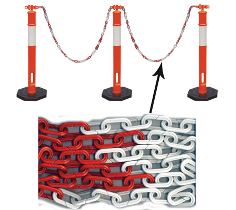 Reflective Portable Chains – Security Uniform