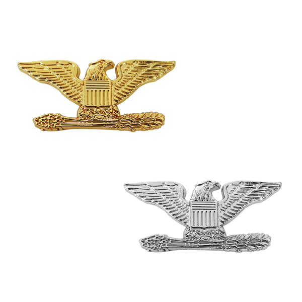First Class Colonel Eagle Insignia Pair (Large)