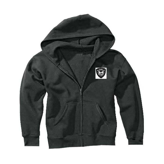 Zippered Hoodie Sweater