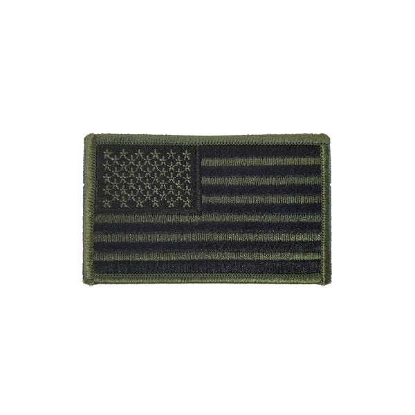 US Flag Emblem (Subdued Green)