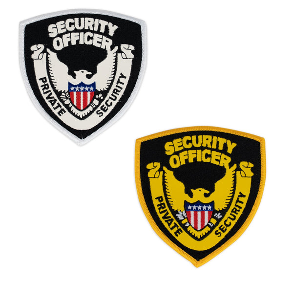 Reflective Private Security Officer Shoulder Patch