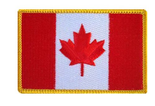 Woven Canada Flag Emblem