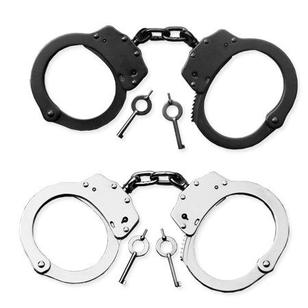 Smith & Wesson Steel Double Locking Chain-Link Handcuffs