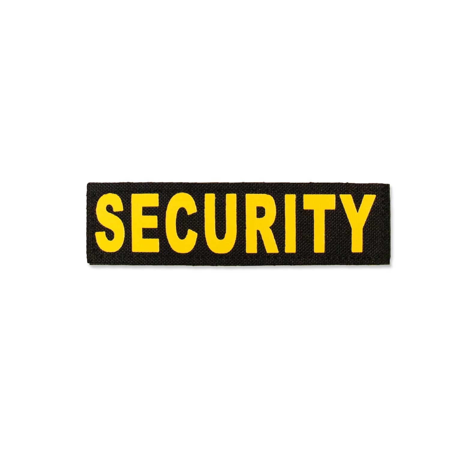 Security Lettering Patch Gold Security Patch Front Emblem with Hook & Loop Fastener – Security ...