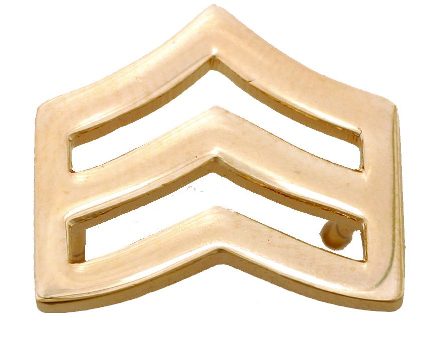 First Class Sergeant Chevron Pair (Large) – Security Uniform
