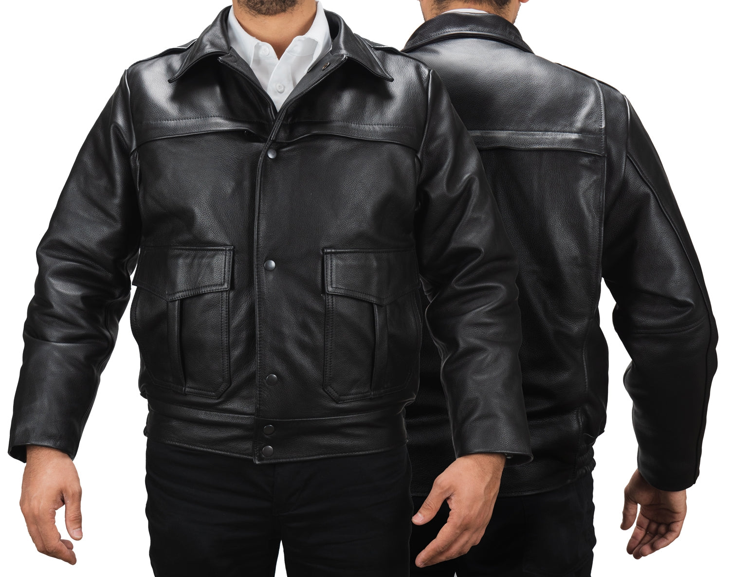 Ryno Gear Leather Duty Jacket – Security Uniform