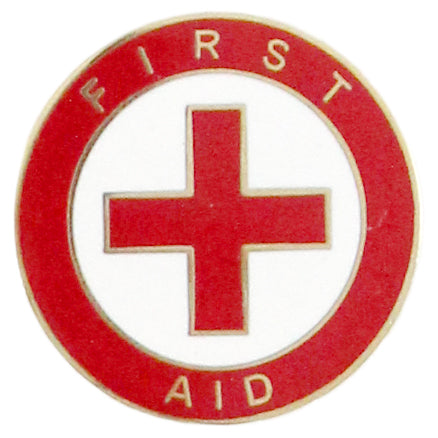 First Class First Aid Lapel Pin