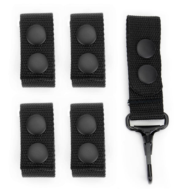 Ryno Gear Nylon Key Ring and Keepers Set