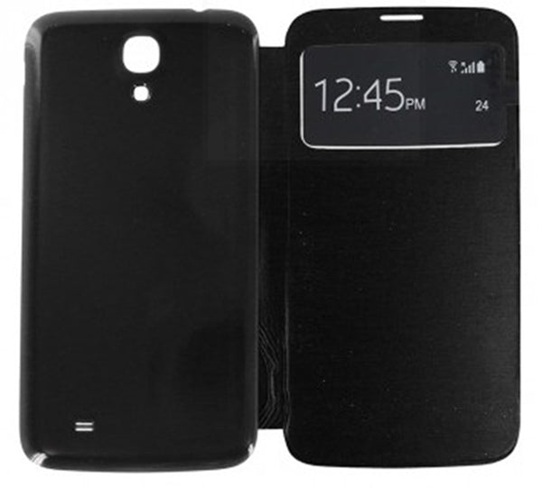 Flip Case for Samsung Galaxy Mega 6.3 Hard Case (Black)