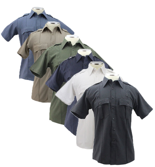 First Class Poly Rayon Uniform Short Sleeve Shirt